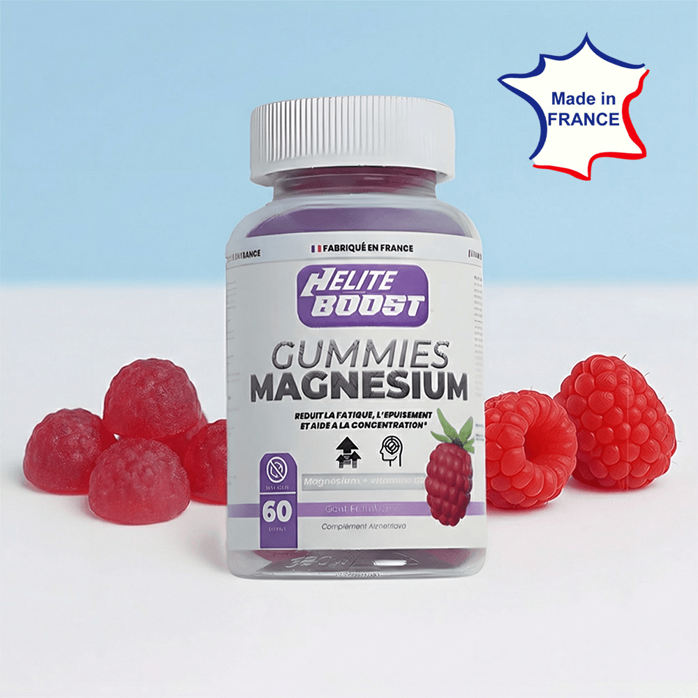 GUMMIES BOOST - Magnesium & B6 - Helite Energy