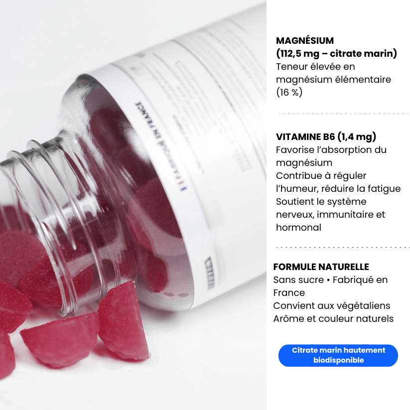 GUMMIES BOOST - Magnesium & B6 - Helite Energy