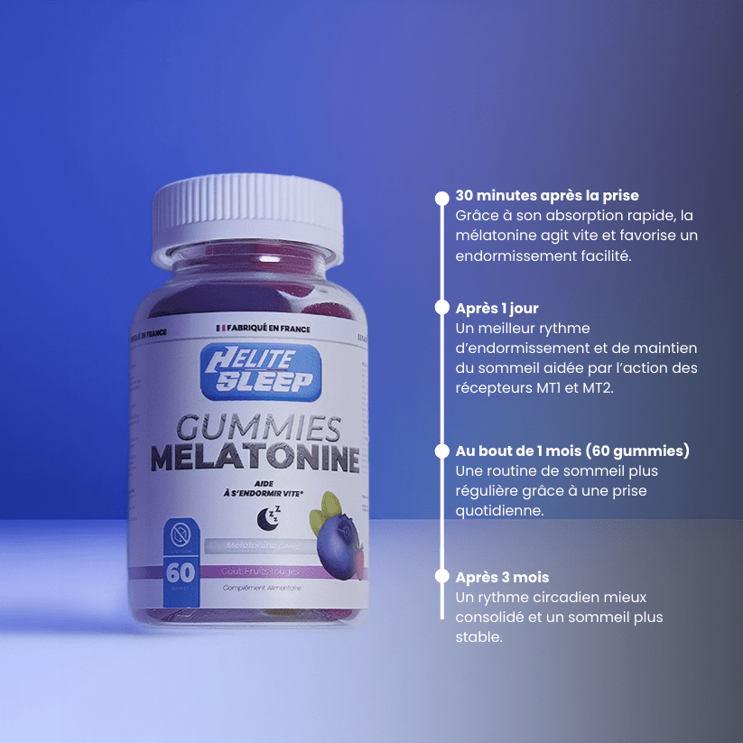 GUMMIES SOMMEIL - Melatonine - Helite Energy